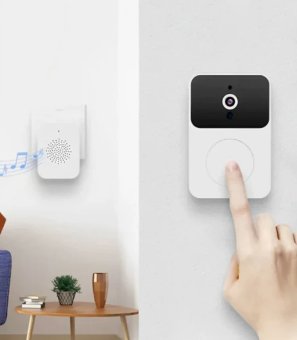Timbre WiFi con Cámara – Elegancia y Vigilancia para tu Hogar